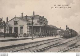 81) MAZAMET (TARN) LA GARE - (TRAIN + TAMPON HOPITAL AUXILLIAIRE CROIX ROUGE XVI° CORPS N°10 MEDECIN CHEF - (23SCANS) - Mazamet