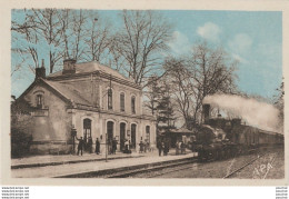 W16-82) SAINT ANTONIN NOBLE VAL  (TARN ET GARONNE) LA GARE - ( ANIMATION - TRAIN - 2 SCANS ) - Saint Antonin Noble Val