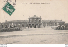 W17-53) LAVAL -  LA GARE DES CHEMINS DE FER DE L'OUEST - Laval