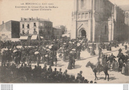 BERGERAC (3 AVRIL 1906) ENTERREMENT DU COLONEL PICOT DE STE MARIE DU 108° REGIMENT D ' INFANTERIE - ( 2 SCANS ) - Bergerac