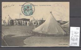 Maroc - CP - Bureau De TAFORALT Cachet Pointillé + El Aioun - 1910 - Lettres & Documents