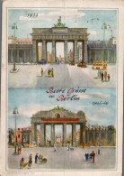 H2910 - Berlin Brandenburger Tor - Propaganda SBZ - Neuroder Kunstanstalten - Porta Di Brandeburgo