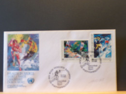 105/868  FDC VN - Skiing