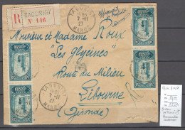 Maroc - Lettre - Bureau De TAOURIRT - 1927 - Recommandée - Covers & Documents