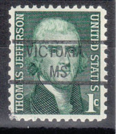 USA Precancel Vorausentwertungen Preo Locals Mississippi, Victoria 841 - Precancels