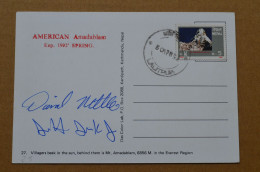 1992 American Amadablam Expedition Signed 2 Climbers Mountaineering Himalaya Escalade Alpinisme - Sportspeople