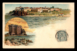 06 - CANNES - ST HONORAT - ILE STE-MARGUERITE - CARTE ILLUSTREE - Cannes