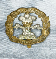 Insigne De Casquette Du Régiment Du Prince De Galles Du Sud Du Lancashire - 1914-18