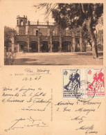 Mali Bamako Le Soudan Club CPA Correspondance 1947 + Timbre AOF Afrique Occidentale Française - Mali