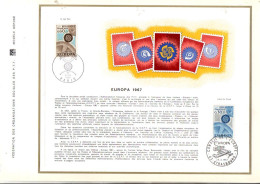 DOCUMENT FDC 1967 EUROPA - 1960-1969