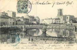 17 - LA ROCHELLE - LE QUAI MAUBEC ET SAINT NICOLAS - La Rochelle