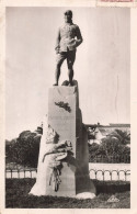 Tunisie Bizerte Monument Du Capitaine Aviateur Madon + Timbre , Pilote De Chasse Guerre 1914 1918 Avion - Tunisia