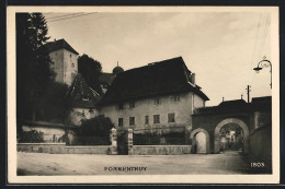 AK Porrentruy, Ortspartie Mit Tordurchgang  - Porrentruy