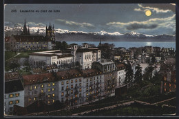 AK Lausanne, Au Clair De Lune  - Lausanne