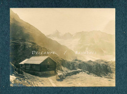 Suisse Valais Martigny * Cabane De Chanrion, Val De Bagnes * 2 Photos Originales 1902 - Places