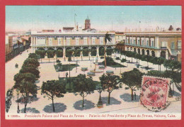 Cuba - Habana - Presidents Palace And Plaza De Armas     - La Havane - Kuba