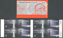 NORWAY 2005 LIGHTHOUSES BOOKLET WITH PANE OF 4 PAIRS** - Leuchttürme