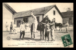 55 - SAINT-MIHIEL - LE 12E RGT DE CHASSEURS - EDITEUR MME BRUNO - Saint Mihiel