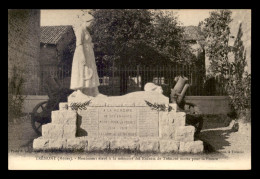 55 - TREMONT - MONUMENT AUX MORTS -  EDITEUR DELORME - Autres & Non Classés