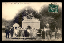 55 - VERDUN - LE MONUMENT DE LA DEFENSE - GUERRE DE 1870 -  EDITEUR ILLISIBLE - Verdun