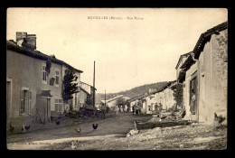 55 - BOVIOLLES - RUE HAUTE - POULES - EDITEUR E. SOULIERE - Autres & Non Classés