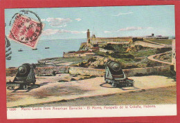 Cuba - Habana - Morro Castle From American Barracks- La Havane - Kuba