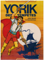 YORIK  DES TEMPETES    Par Eddy Paape Et A.P. Duchateau    Collection "Phylactere" - Andere & Zonder Classificatie