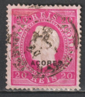 ACORES / PORTUGAL - 1885 - YVERT N°60 - COTE = 100 EUR - Azores