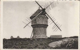 CPSM - GUERANDE (Loire-Atl.) - Le Moulin Du Diable - Windmühlen