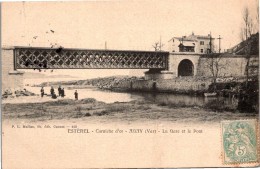 83 ESTEREL - AGAY - La Gare Et Le Pont - Sonstige & Ohne Zuordnung