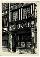 Photo 9x12 Cm - Rouen (76) - Auberge Saint Maclou (façade) Traces D'humidité, Voir Verso - Plaatsen