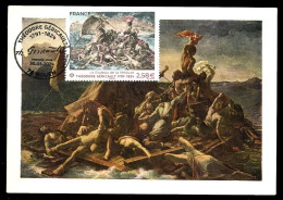 FRANCE (2024) Carte Maximum Card - PARIS PHILEX - Le Radeau De La Méduse, Théodore Gericault 1791-1824 - Art, Painting - 2020-…