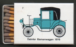 Boites D'Allumettes - Voitures DAIMLER Riemenwagen 1898 - Zündholzschachteln