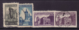 POLAND 1945 MICHEL No: 410-412 USED - Used Stamps