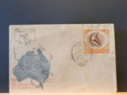 105/885 FDC  POLOGNE - Sommer 1956: Melbourne