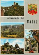 12 -  NAJAC - BLASON - MULTIVUES - Najac