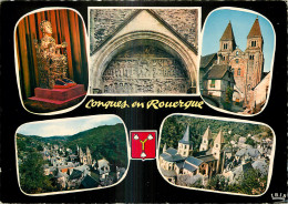 12 -  CONQUES EN ROUERGUE - MULTIVUES - Autres & Non Classés