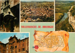 12 -  VILLEFRANCHE DE ROUERGUE - MULTIVUES - Villefranche De Rouergue