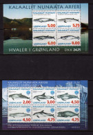 Groenland - (1997-1998) - BF -  Faune Marine  - Neufs**- MNH - Blocks & Kleinbögen