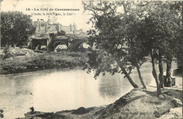 11 - CARCASSONNE - L'AUDE - LE VIEUX PONT ET LA CITE - Carcassonne