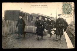 62 - MINES DE COURRIERES - LA CATASTROPHE - ARRIVEE DES SAUVETEURS ALLEMANDS - Other & Unclassified