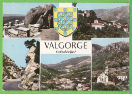 VALGORGE/  /MULTI - VUE   / Carte écrite En 1970 - Other & Unclassified