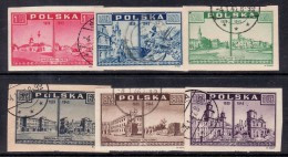 POLAND 1945  MICHEL NO: 380-382   USED - Used Stamps