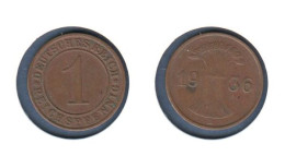 Allemagne, 1 Reichspfennig 1936 A, KM#37, Deutsches Reich, - 1 Renten- & 1 Reichspfennig