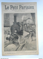 Le Petit Parisien N°272 - 22 Avril 1894 - Suicide Gare Du Boulevard Ornano - LOCOMOTIVE - 1850 - 1899