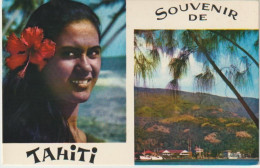 Cpsm Souvenir De Tahiti - Polynésie Française