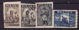 POLAND 1946 MICHEL No: 441 - 443  USED - Gebraucht