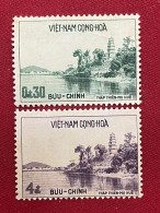 Stamps Vietnam South (Temple Thiên-Mụ -15/5/1959) -GOOD Stamps- 1SET/2pcs - Viêt-Nam