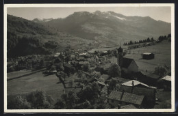 AK Fideris Im Prättigau, Panorama Mit Kirche  - Fideris