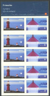 NORWAY 2007 LIGHTHOUSES BOOKLET WITH PANE OF 5 PAIRS** - Leuchttürme